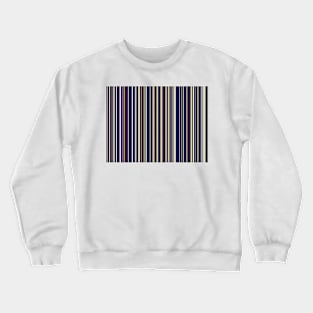 Navy Pinstripe Crewneck Sweatshirt